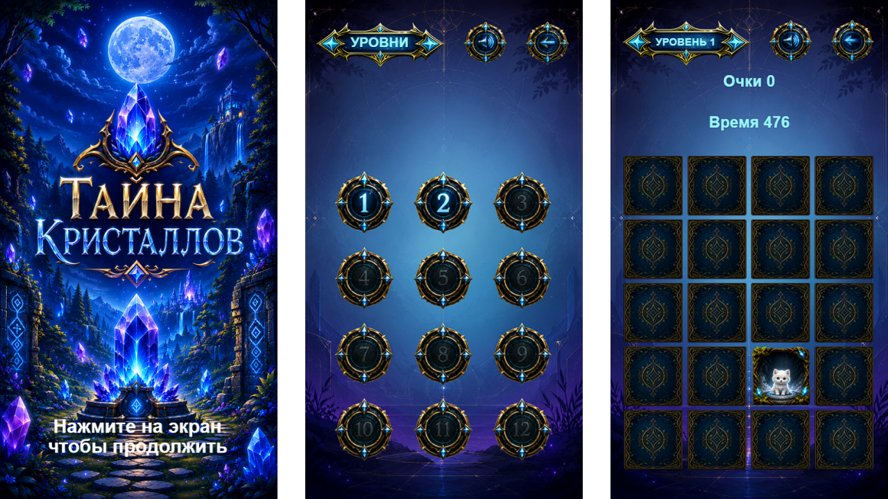 Тайна Кристаллов — screenshot 1