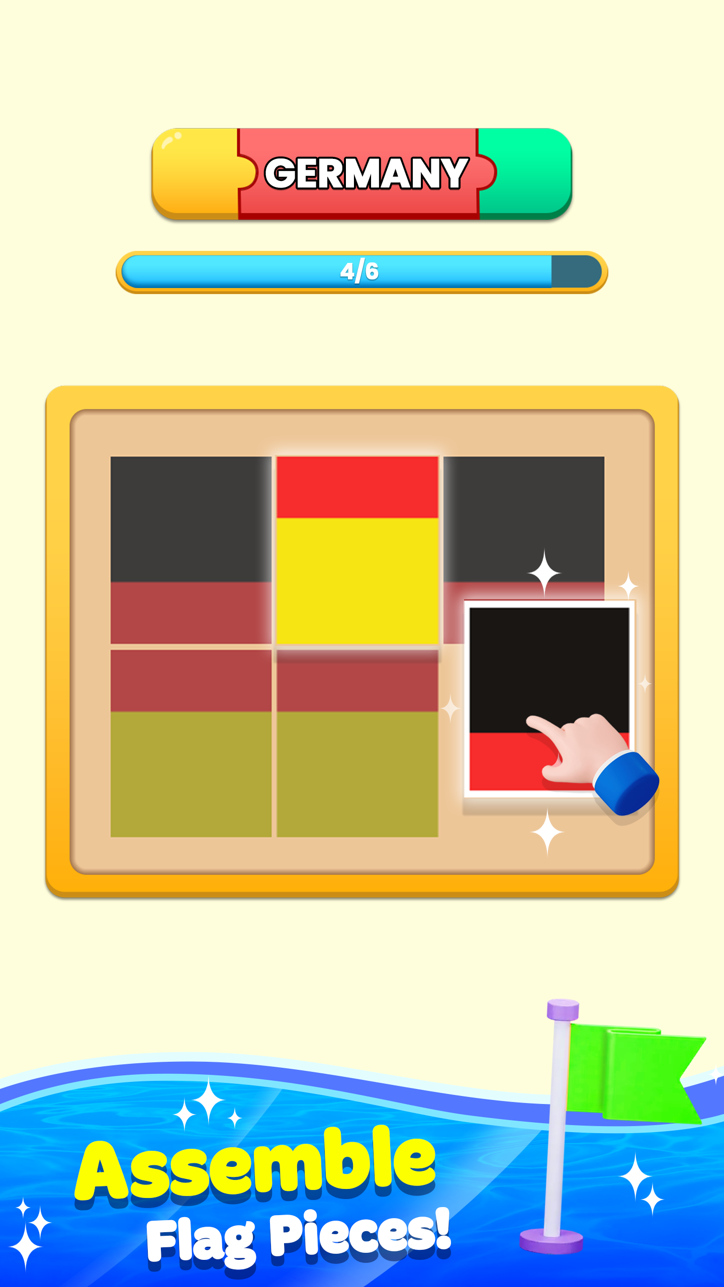 Flag Assemble Puzzle screenshot 7