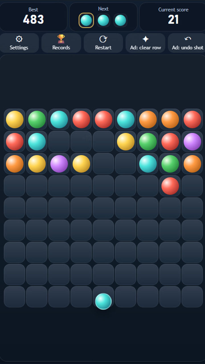 Balls Shooter Classic screenshot 12