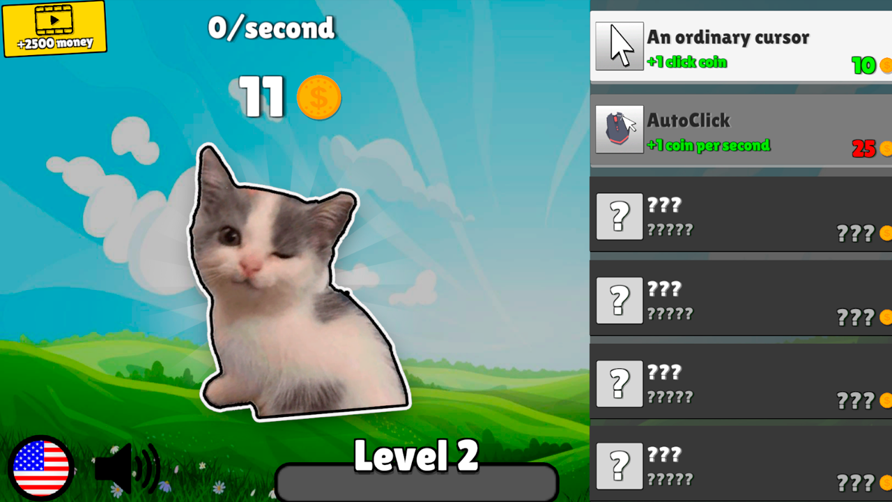 Cat Clicker: Meme Kittens — screenshot 2