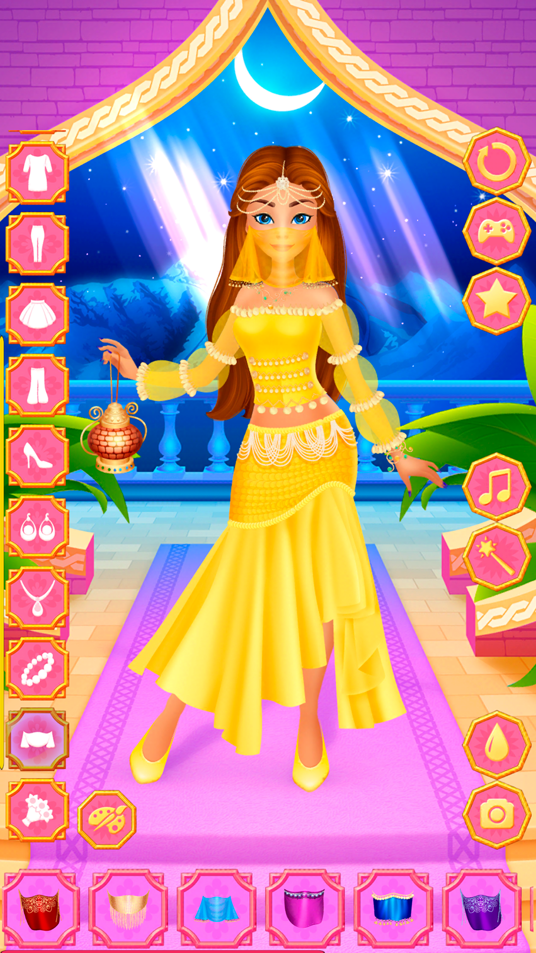 princess jasmine dress up games online Jasmine and Ariel Wardrobe Swap