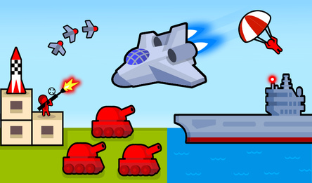 Bomber Plane: 2D Air Strike