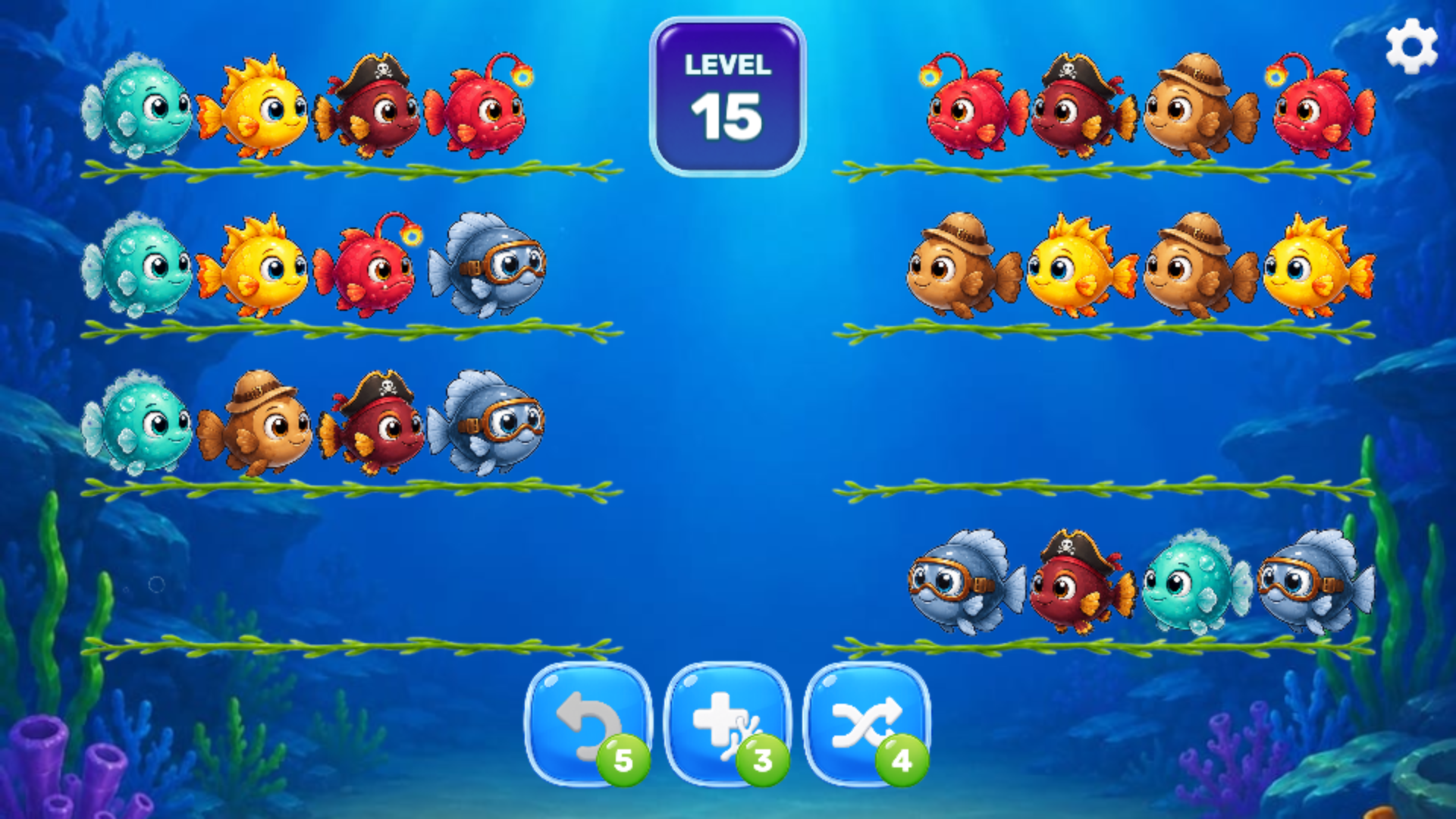 Fish Sort — screenshot 2