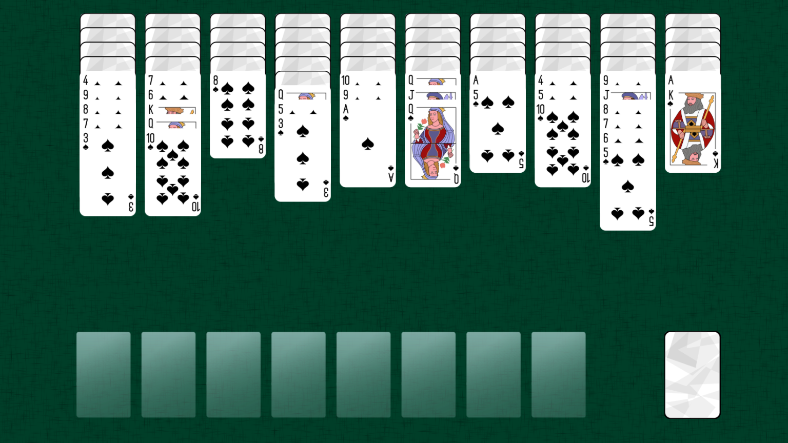 Spider Solitaire: All Suits — screenshot 3