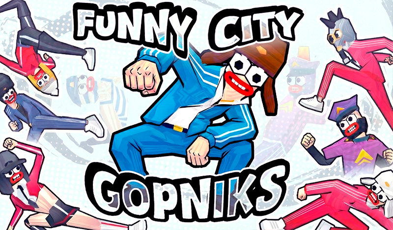 Funny City: Gopniks game cover