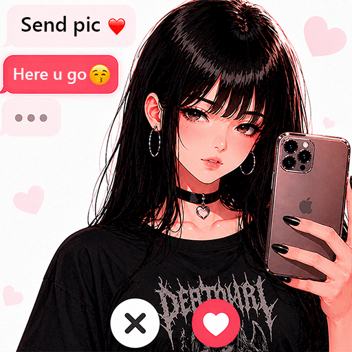 Swipe and Chat with Girls icon