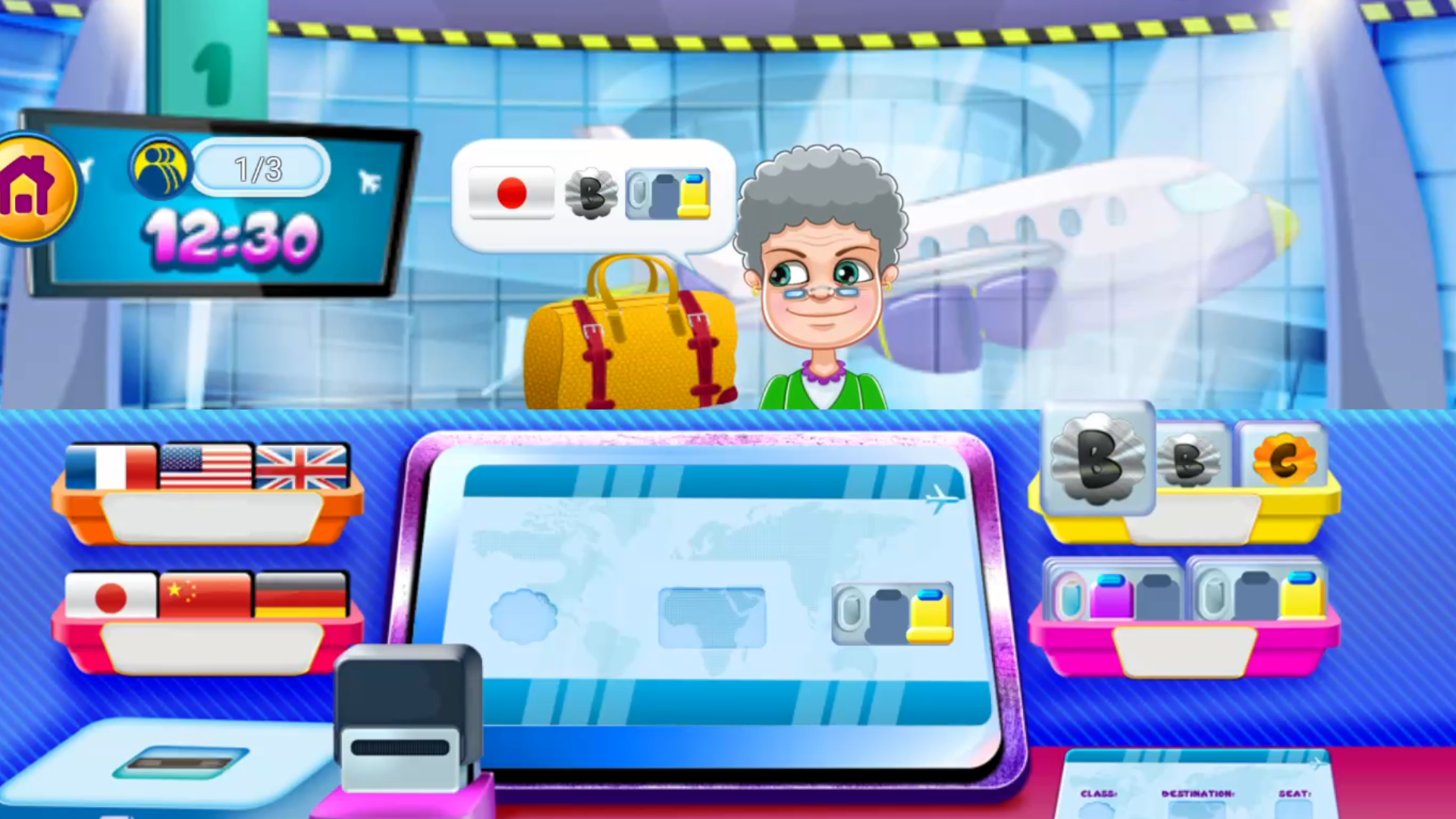 The gorgeous stewardess screenshot