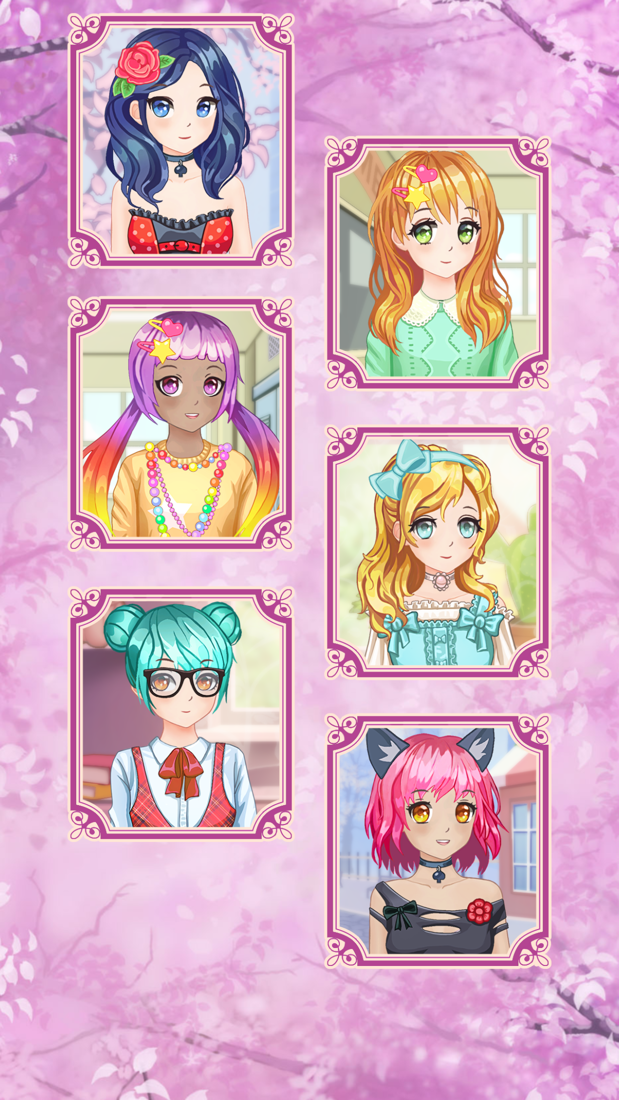 Anime Kawaii Dress Up screenshot 12