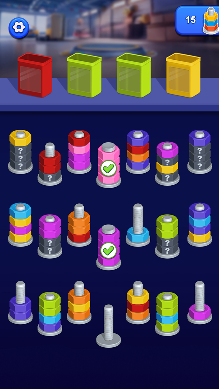 Super Sort: Color Nuts Puzzle screenshot 5