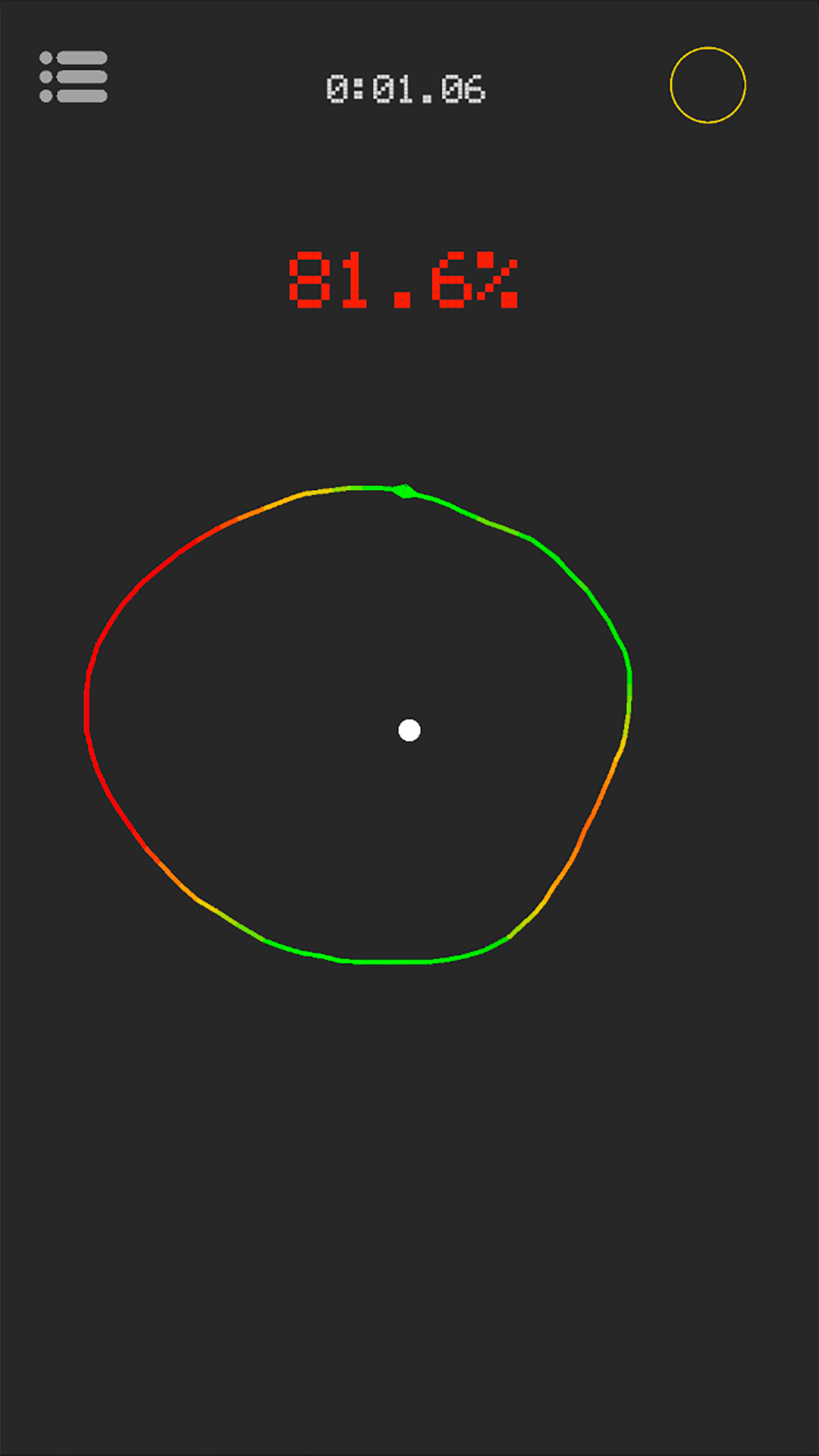 Draw Perfect Circle screenshot 4