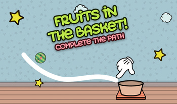 Fruits in the basket! Complete the path