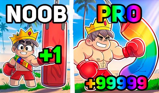 Obby: Boxer, Escape from the Island!  loading=