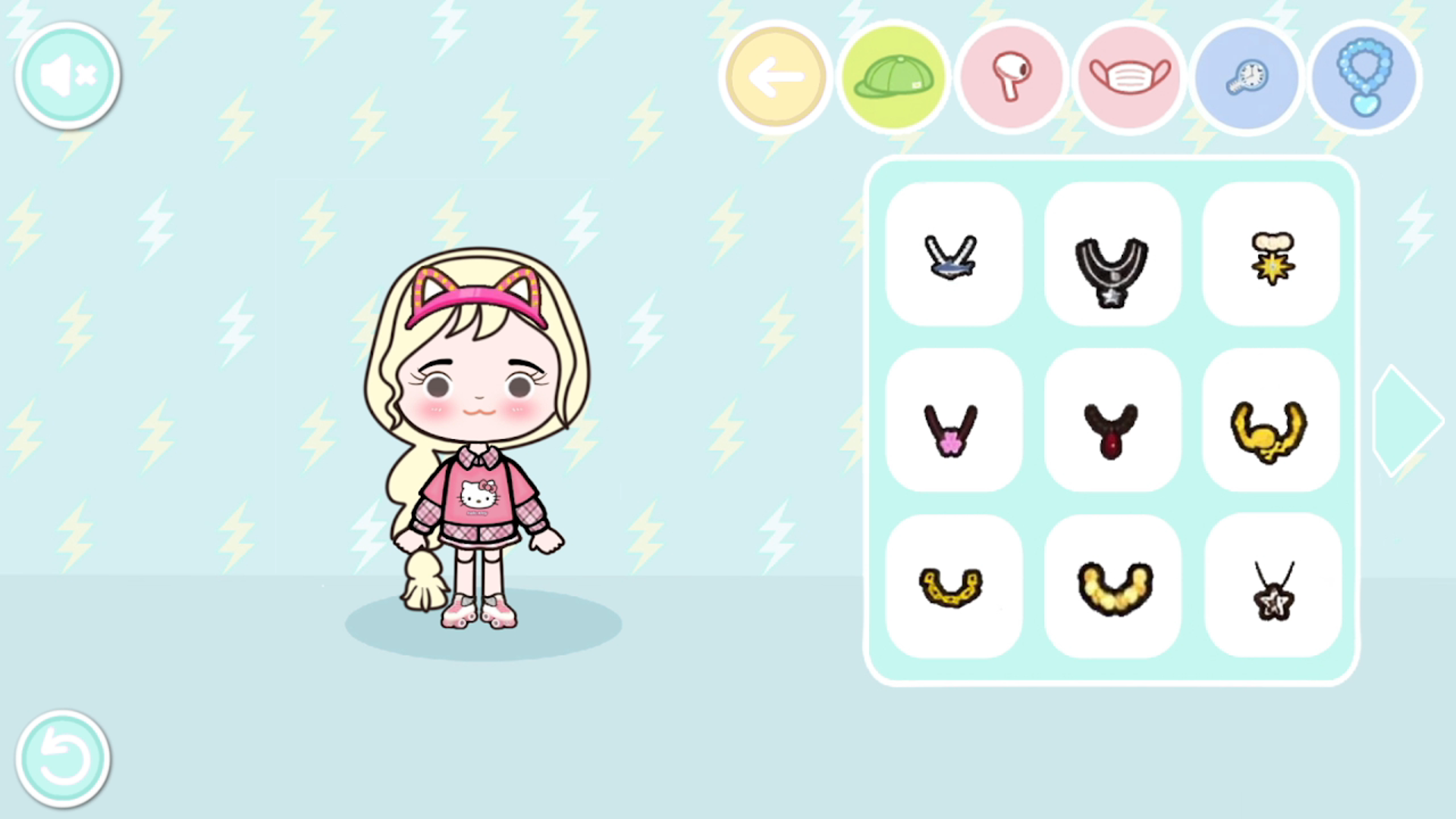 Miga World Stylist" screenshot