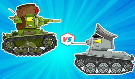 Tank Duel: Steel Monsters (2 PLAYERS)