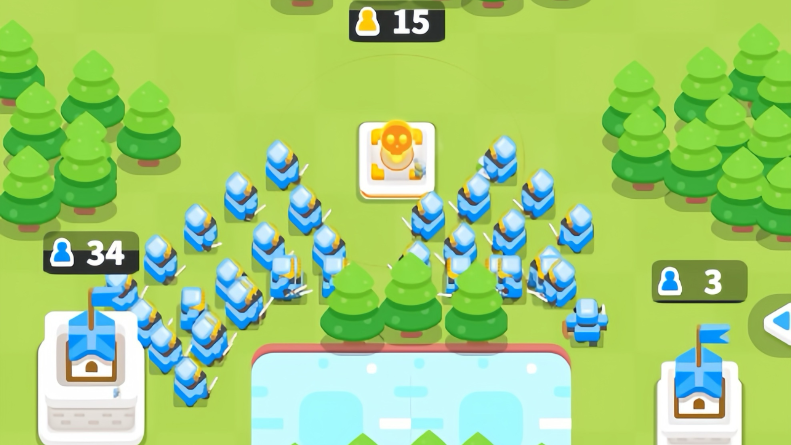 Tiny Fortress Clash screenshot 3
