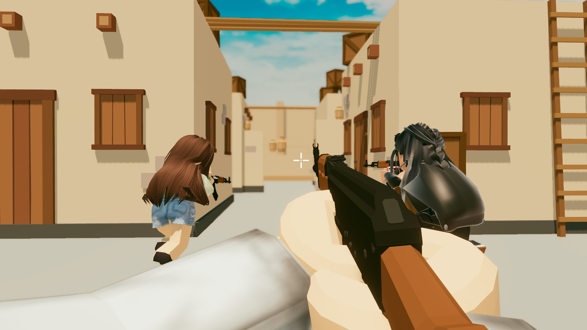 Gunfight Arena: Obby shooter screenshot