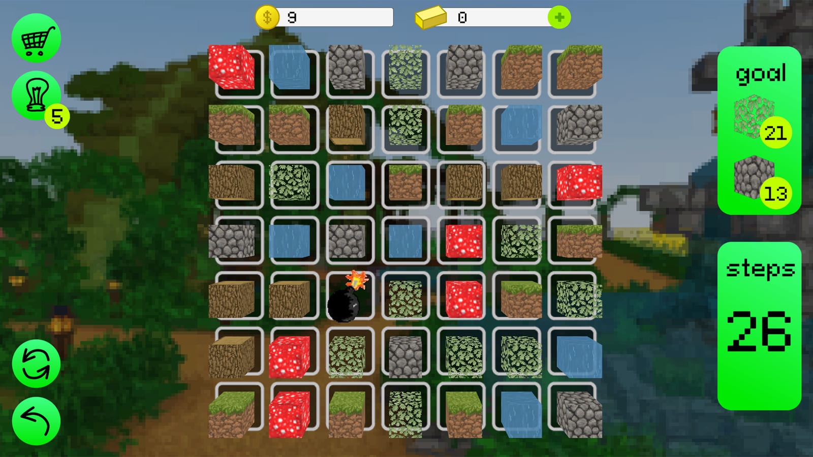 Block Match-3: Village 3D — screenshot 3