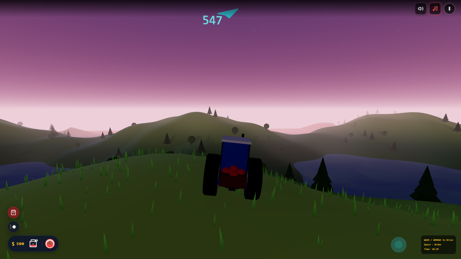 Blue Tractor Goes with a Song — screenshot 1