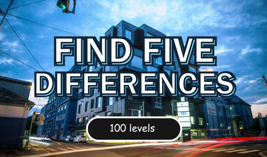 FIND FIVE DIFFERENCES 100 levels