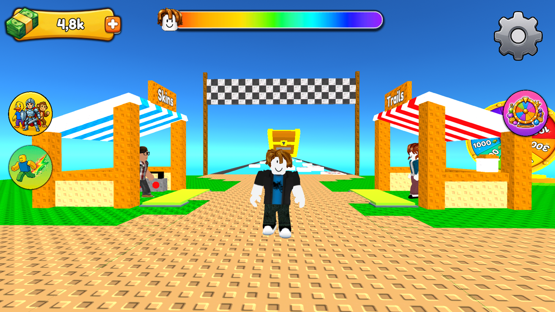 Obby: Rainbow Bridge — screenshot 1