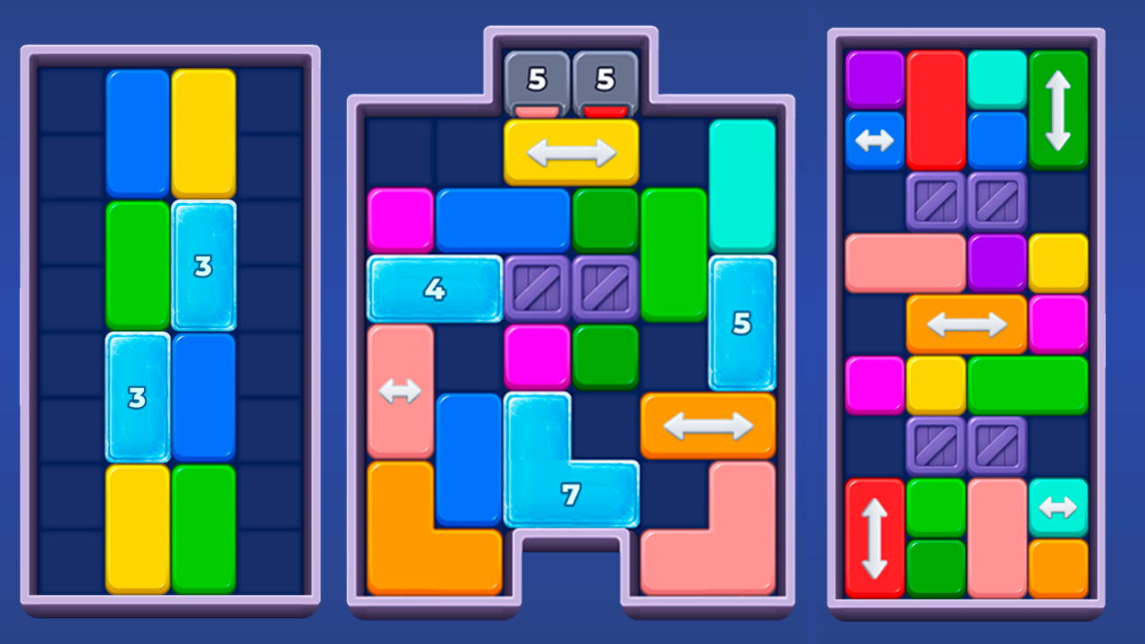 Цветные блоки: Пары — screenshot 3
