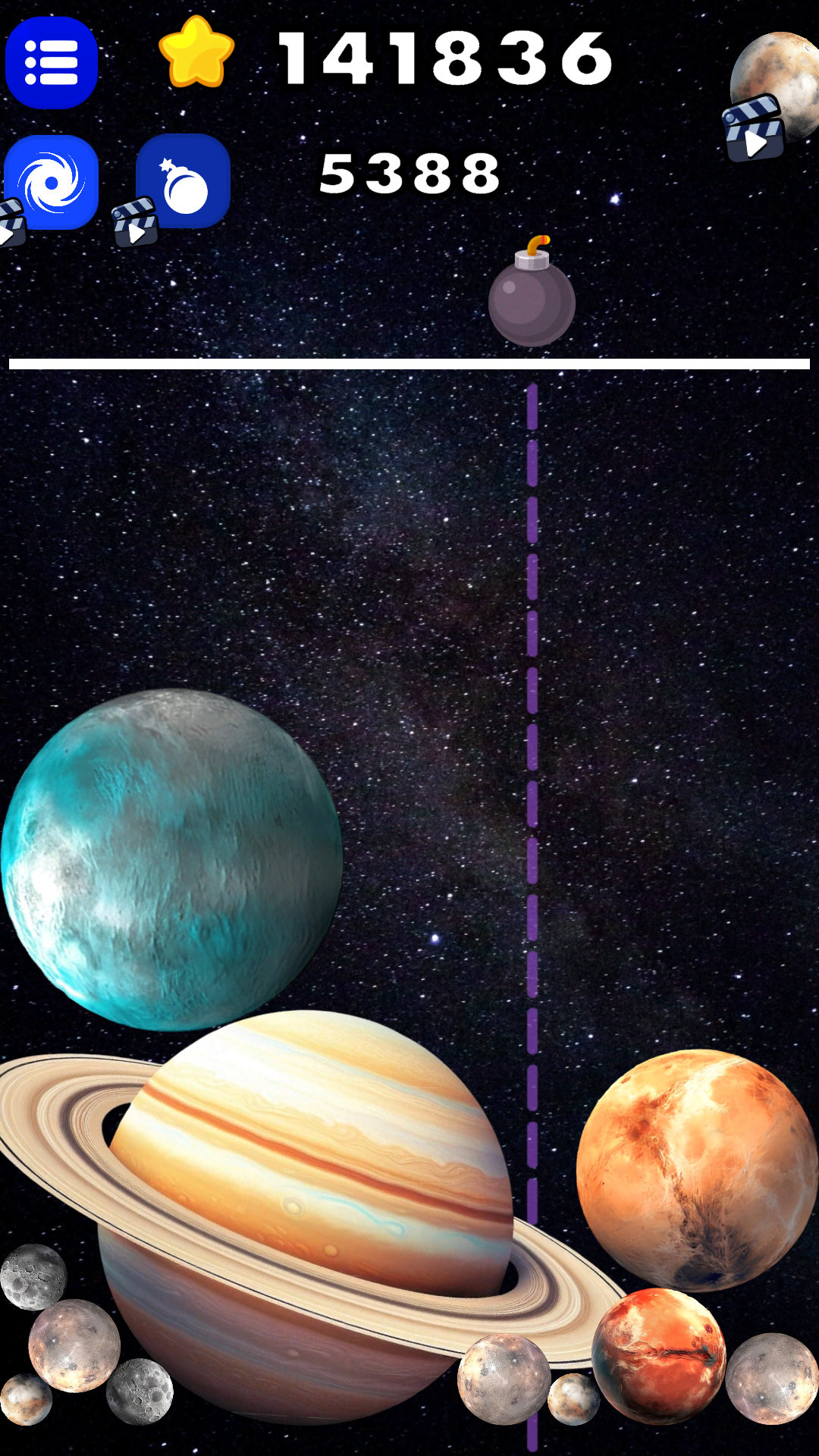 Planetarium merge: Match the planets screenshot 11