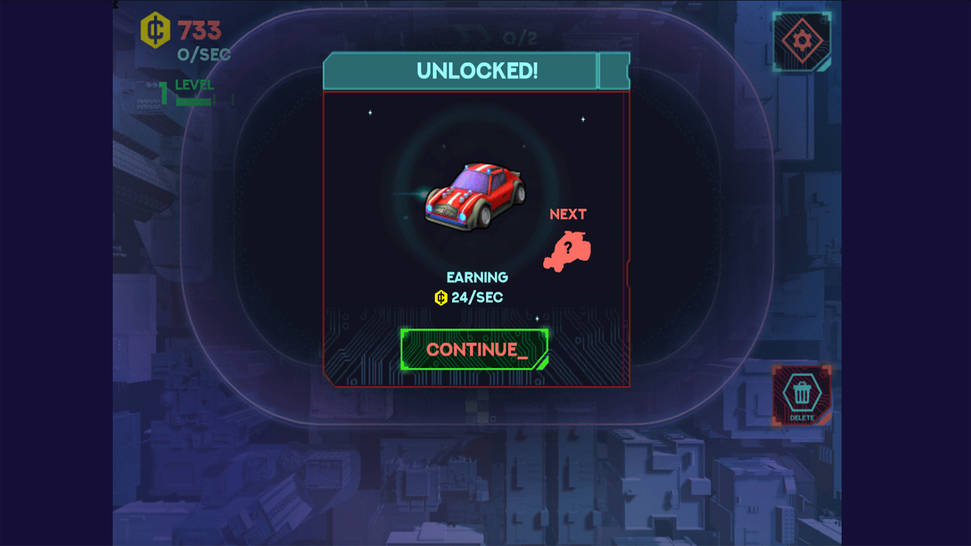 Merge Cyber Racers — screenshot 2