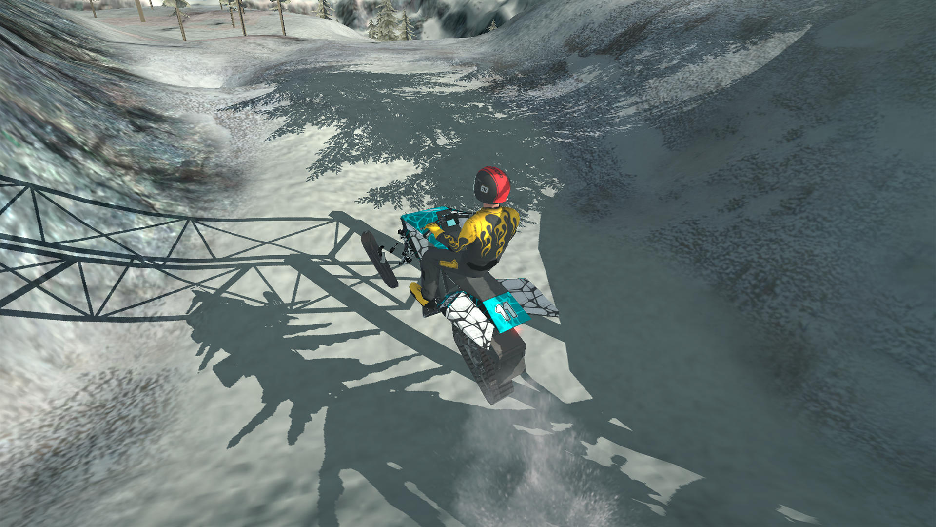 Snowmobiles - Blow up Puffy screenshot