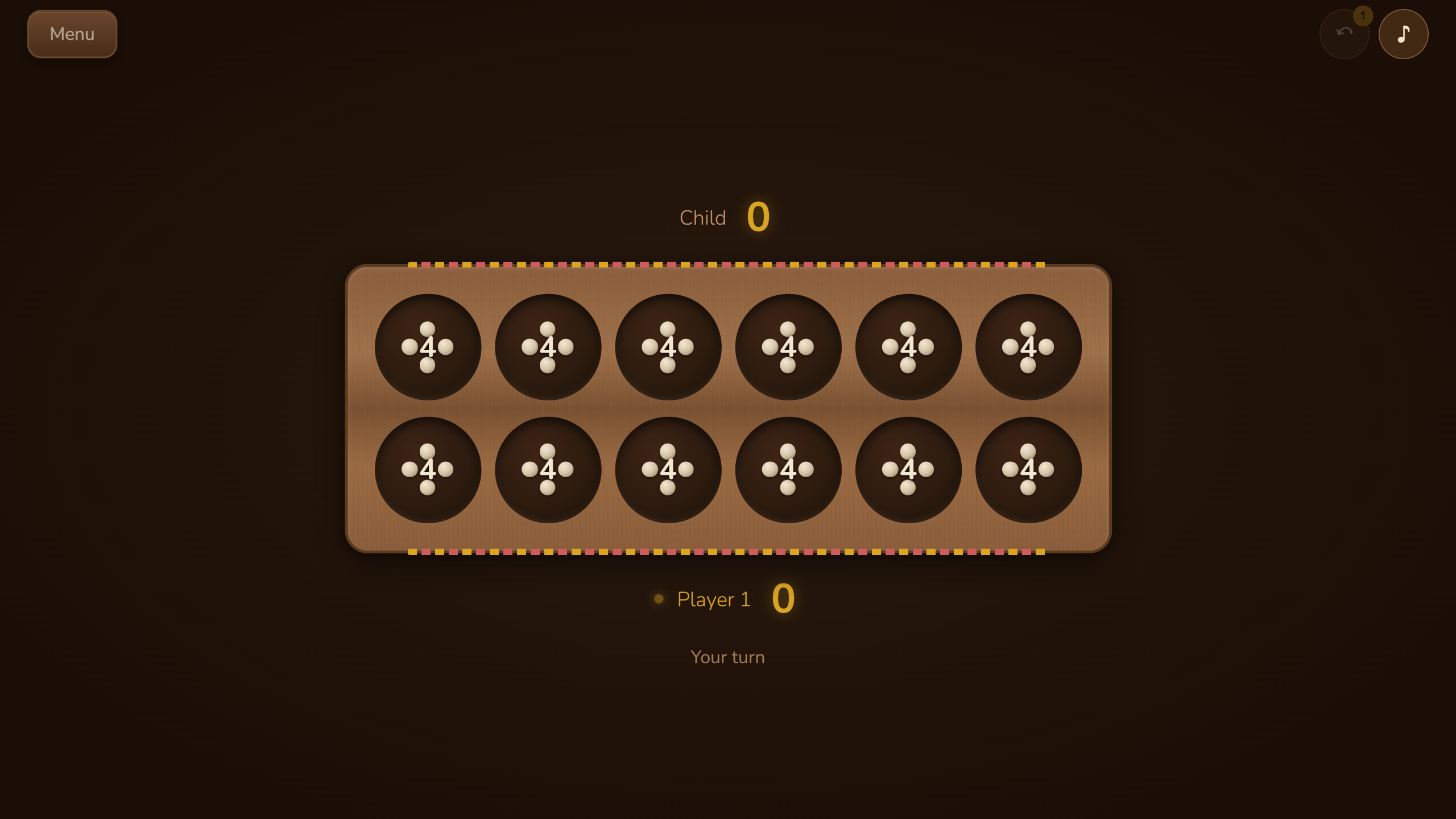 Owari, african strategy game — screenshot 4