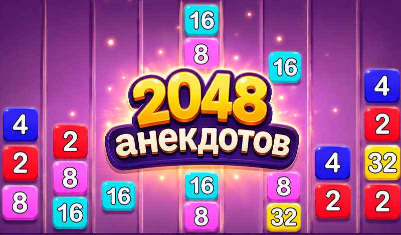 2048 Анекдотов! game cover