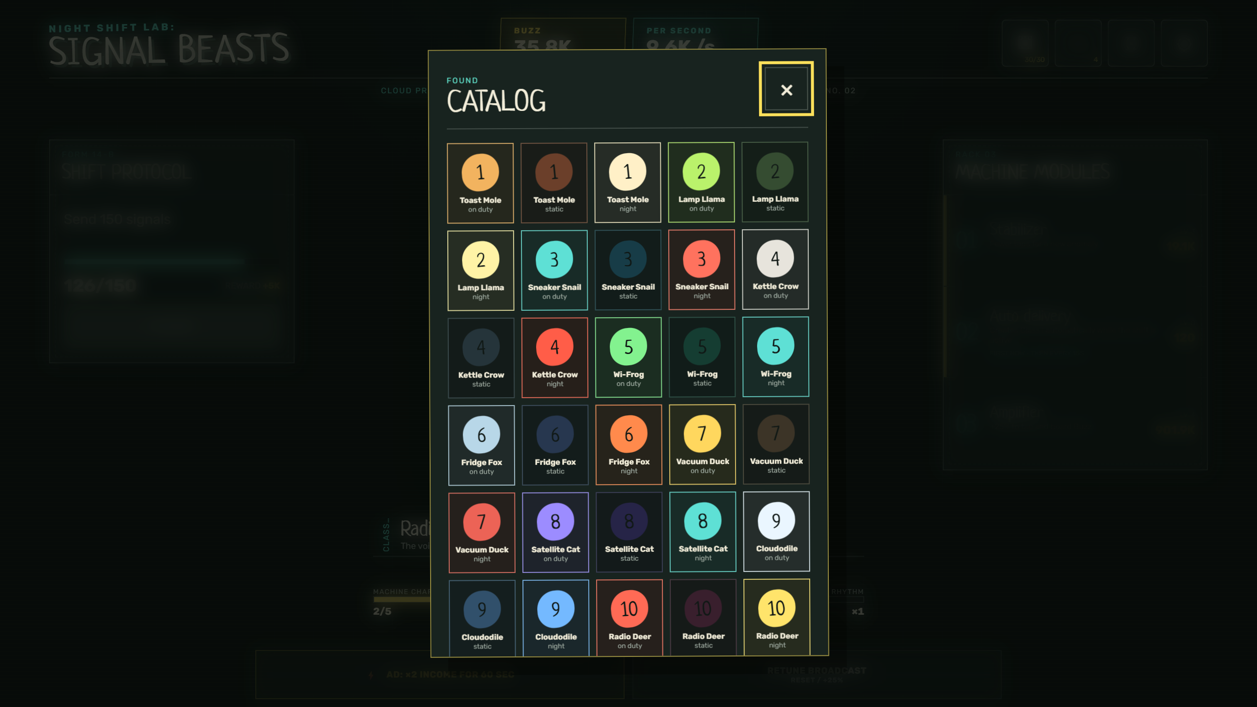 Night Shift Lab: Signal Beasts — screenshot 2