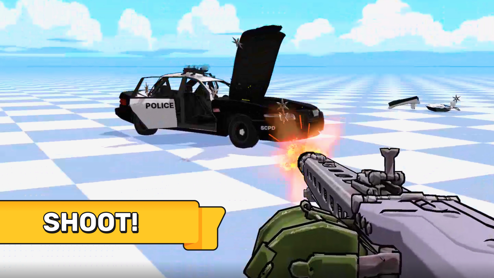 Beam-ka: Destroy the car! — screenshot 6