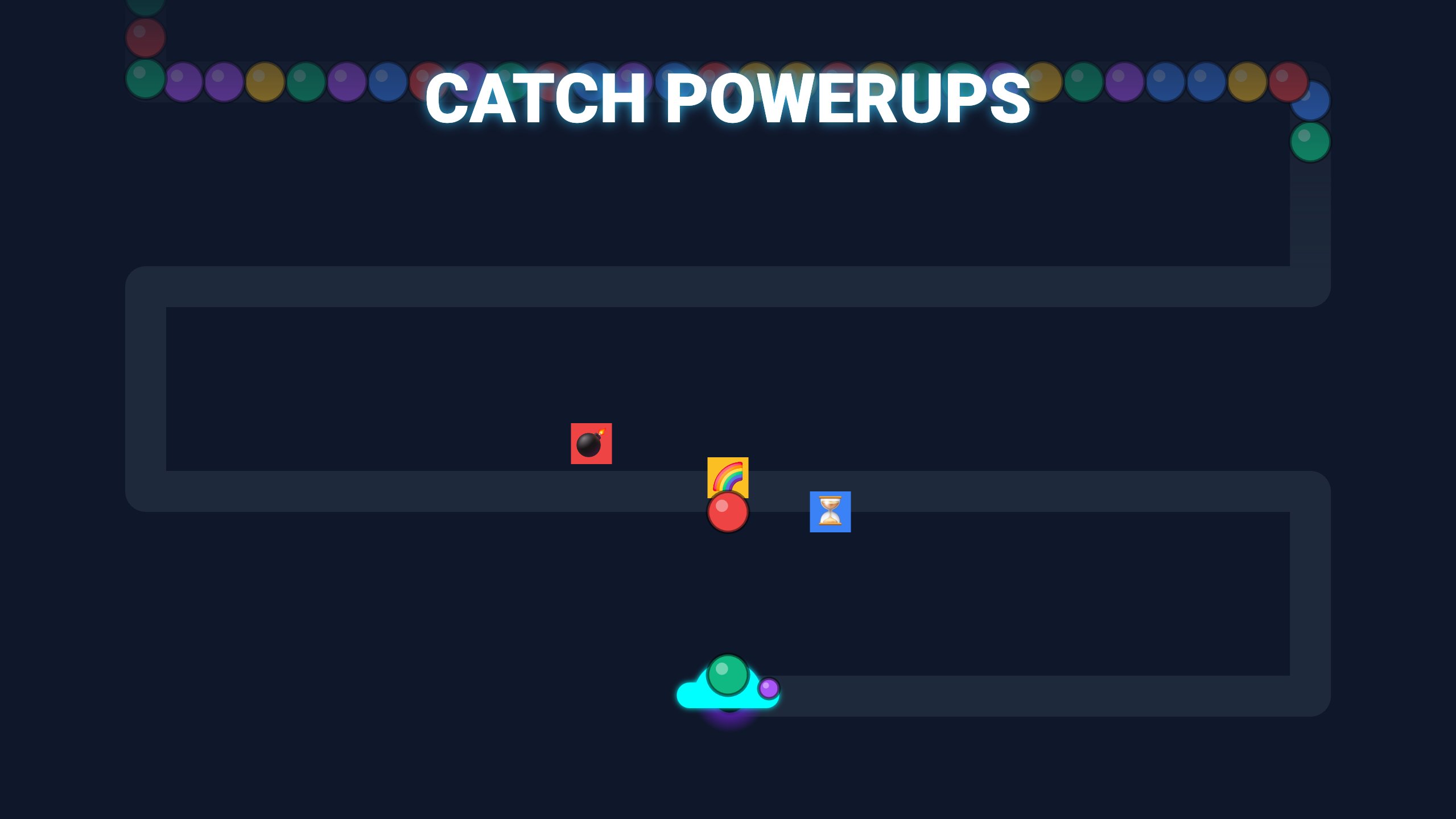 Neon Zuma: Match 3 — screenshot 2
