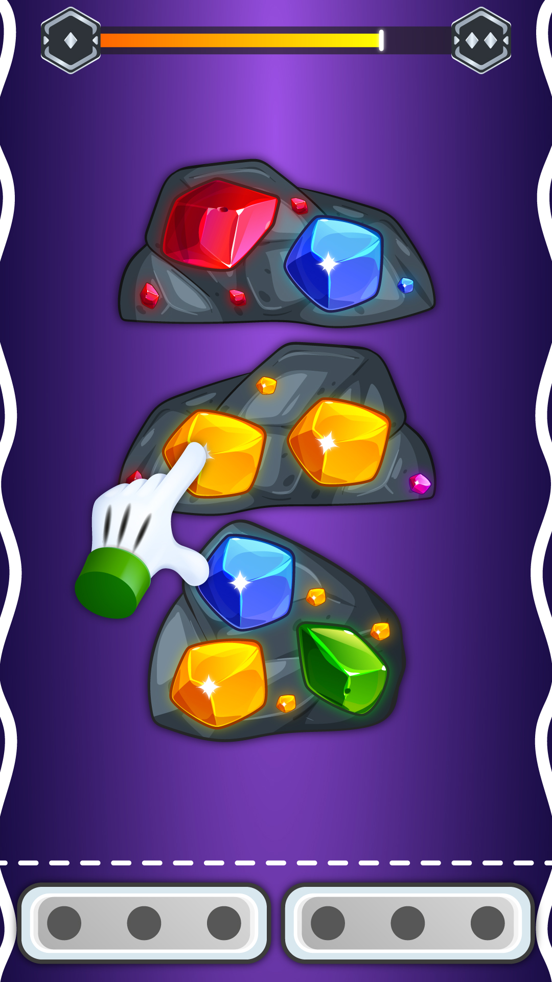 Collect and remove 3 treasures! screenshot 5