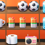 Sorting items. Find the same ones!