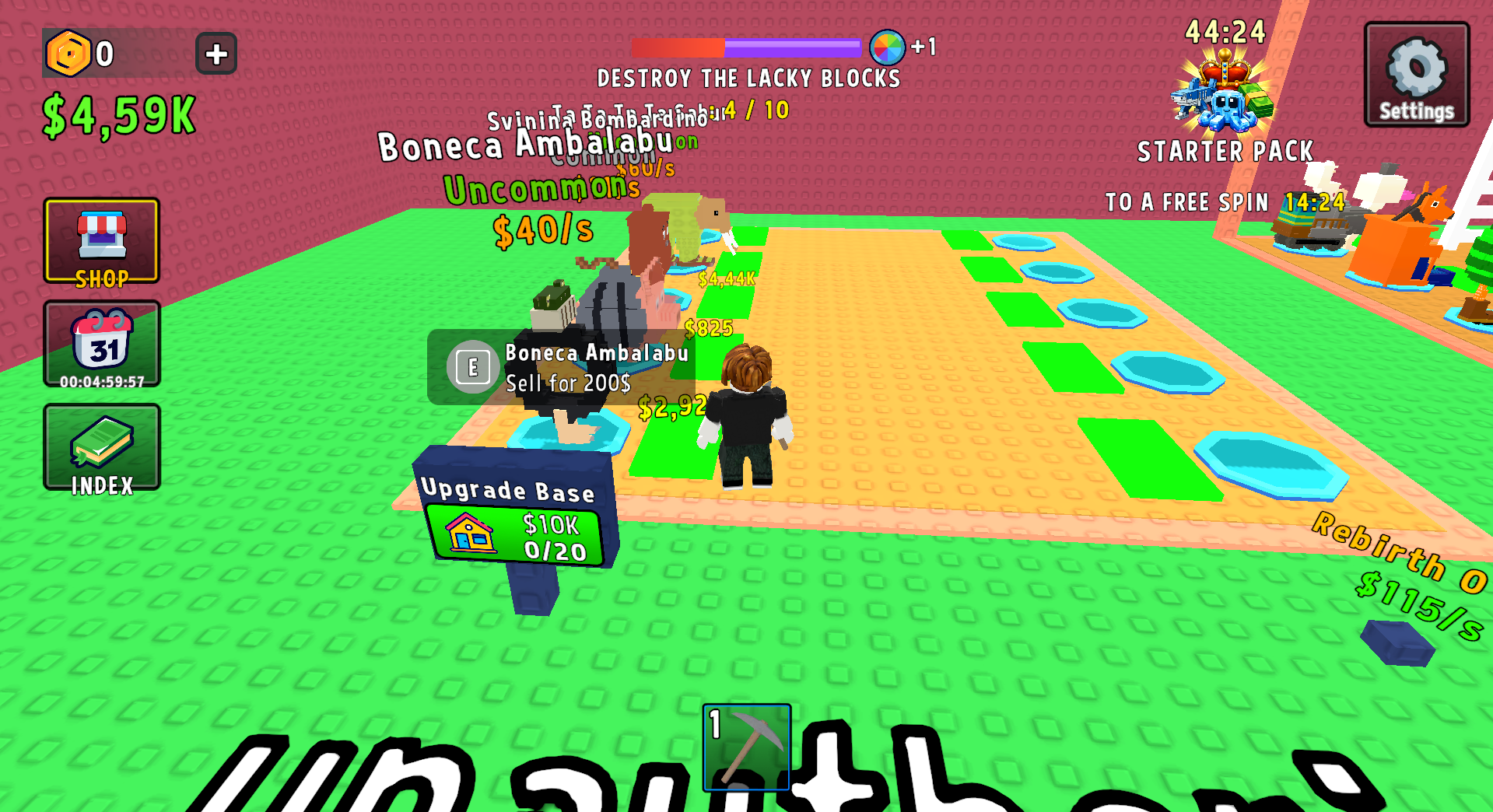 Obby: Destroy Lucky Blocks and Get Brainrots — screenshot 7