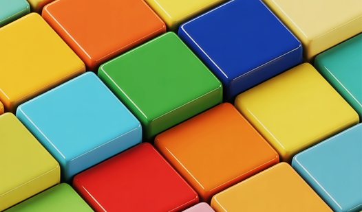 Sort the square tiles in a row