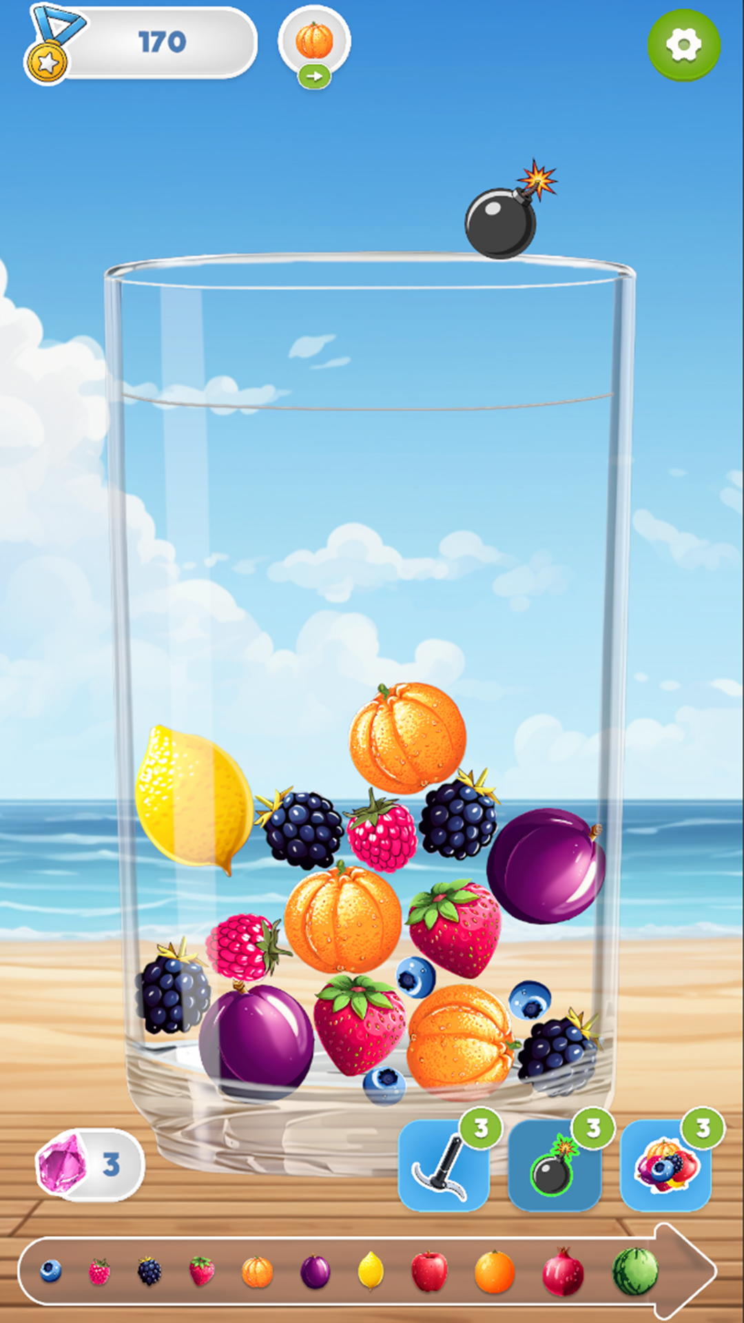 Fruit Merge: Watermelon Puzzle (by Popik): Play Online For