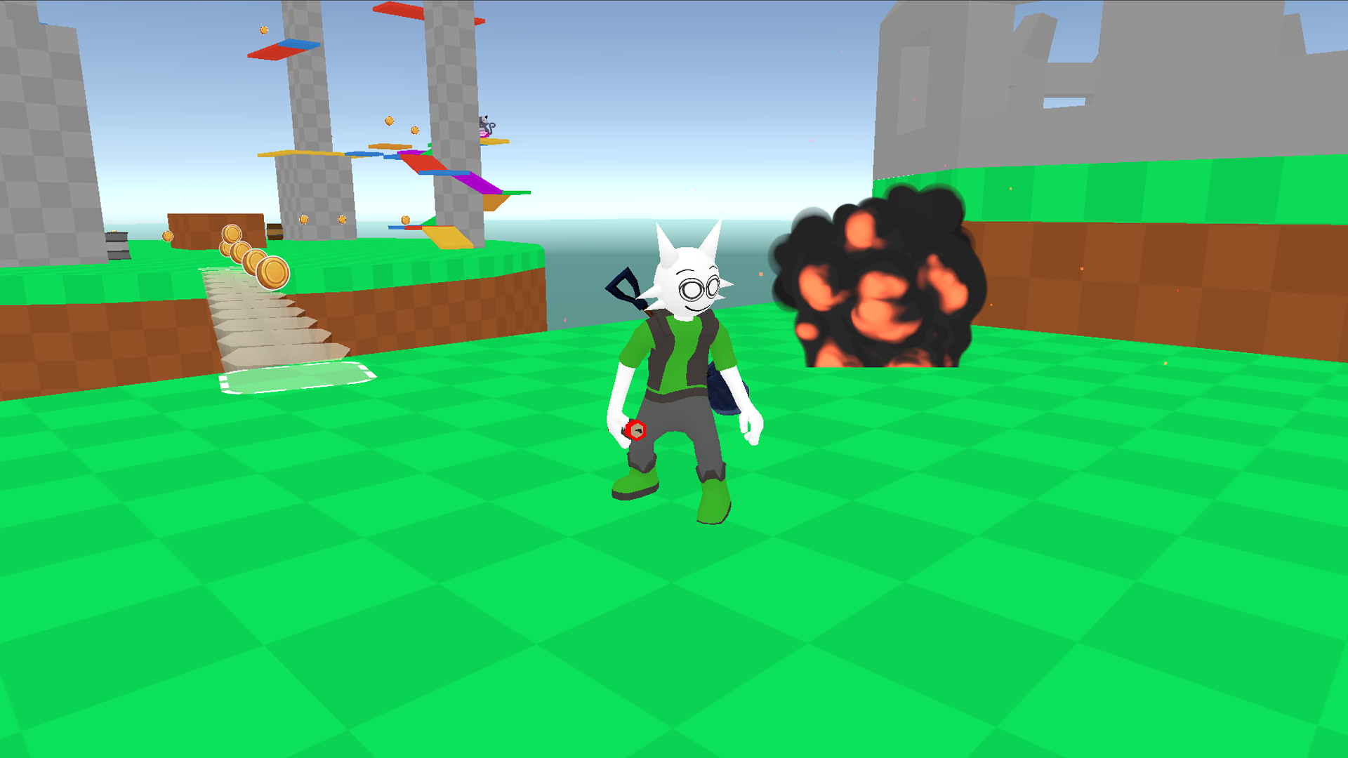 Obby and Sprunki: Playground screenshot