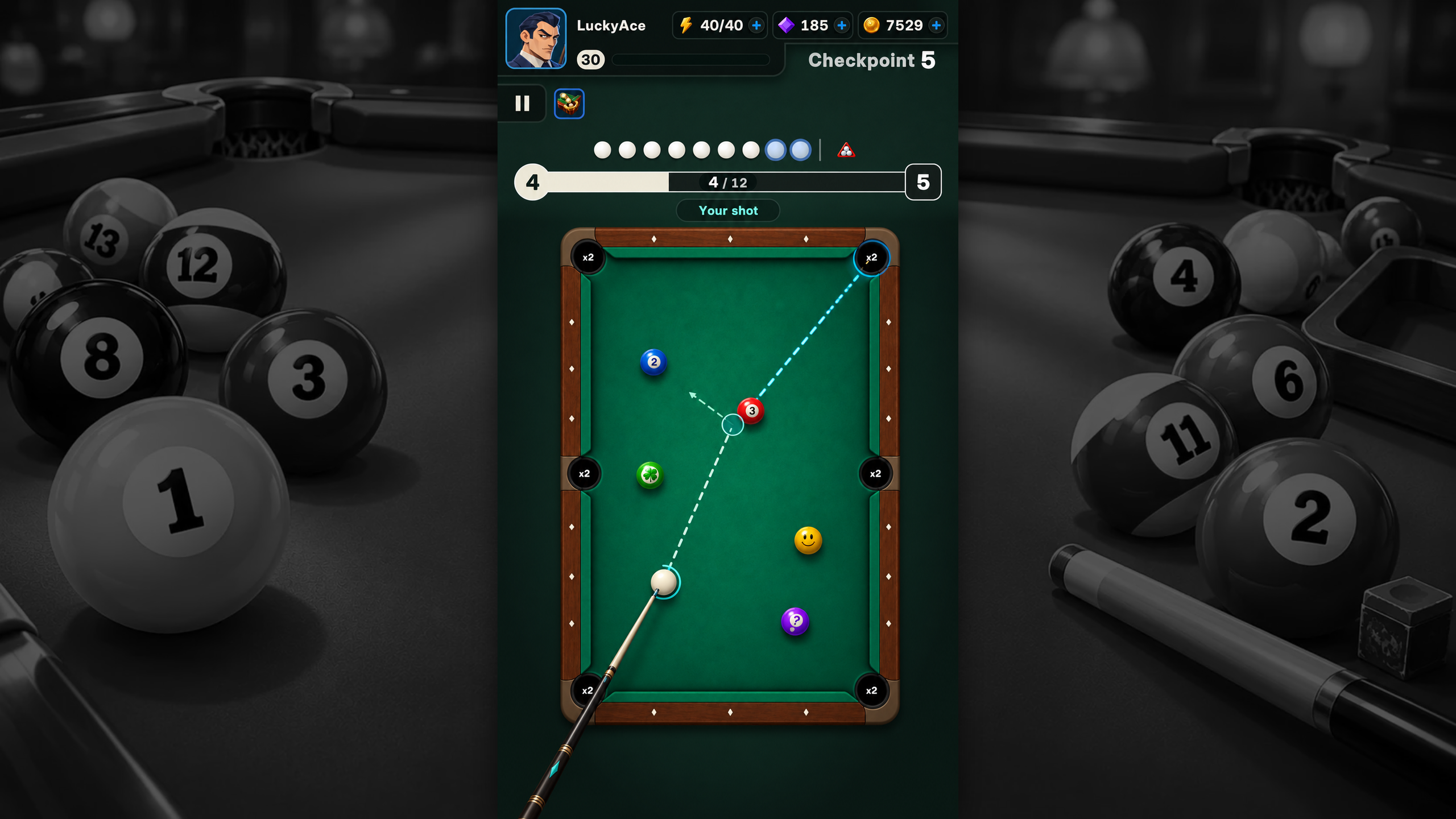 Lucky Pool screenshot 1