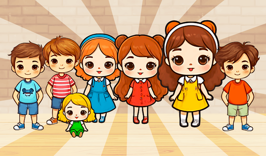 Interior design in Toca Boca style  loading=