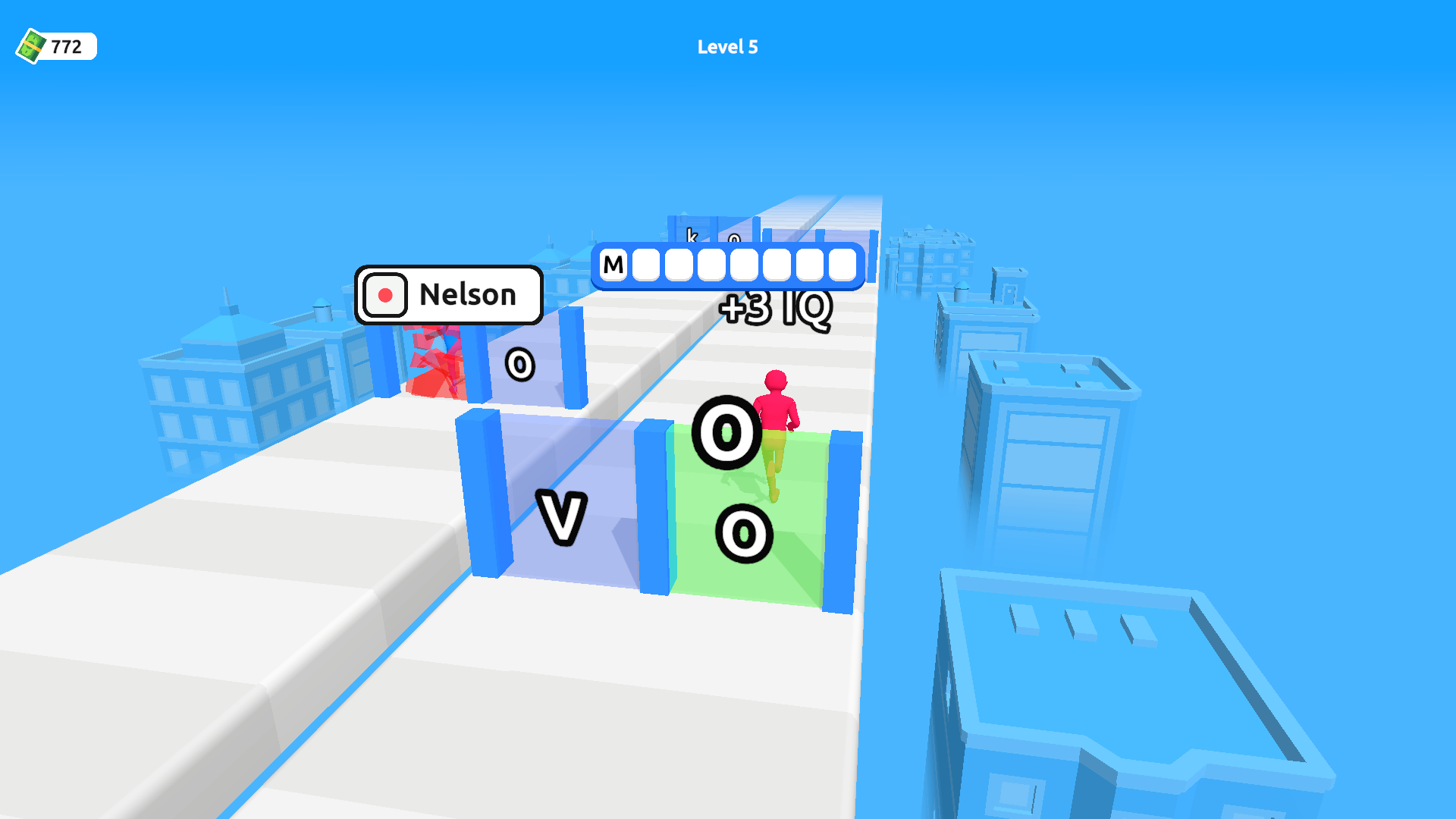 Guess the word: 3D hangman runner! — screenshot 3