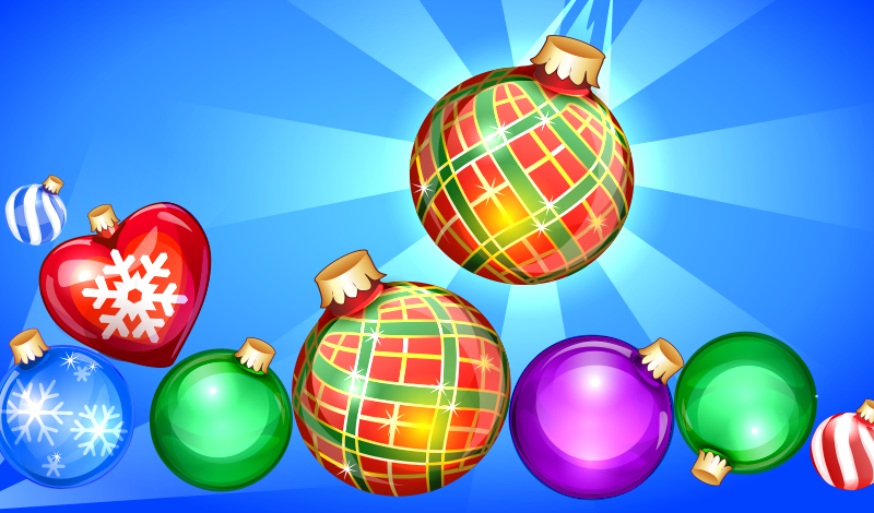 A New Year's miracle! Connect the balls! game cover