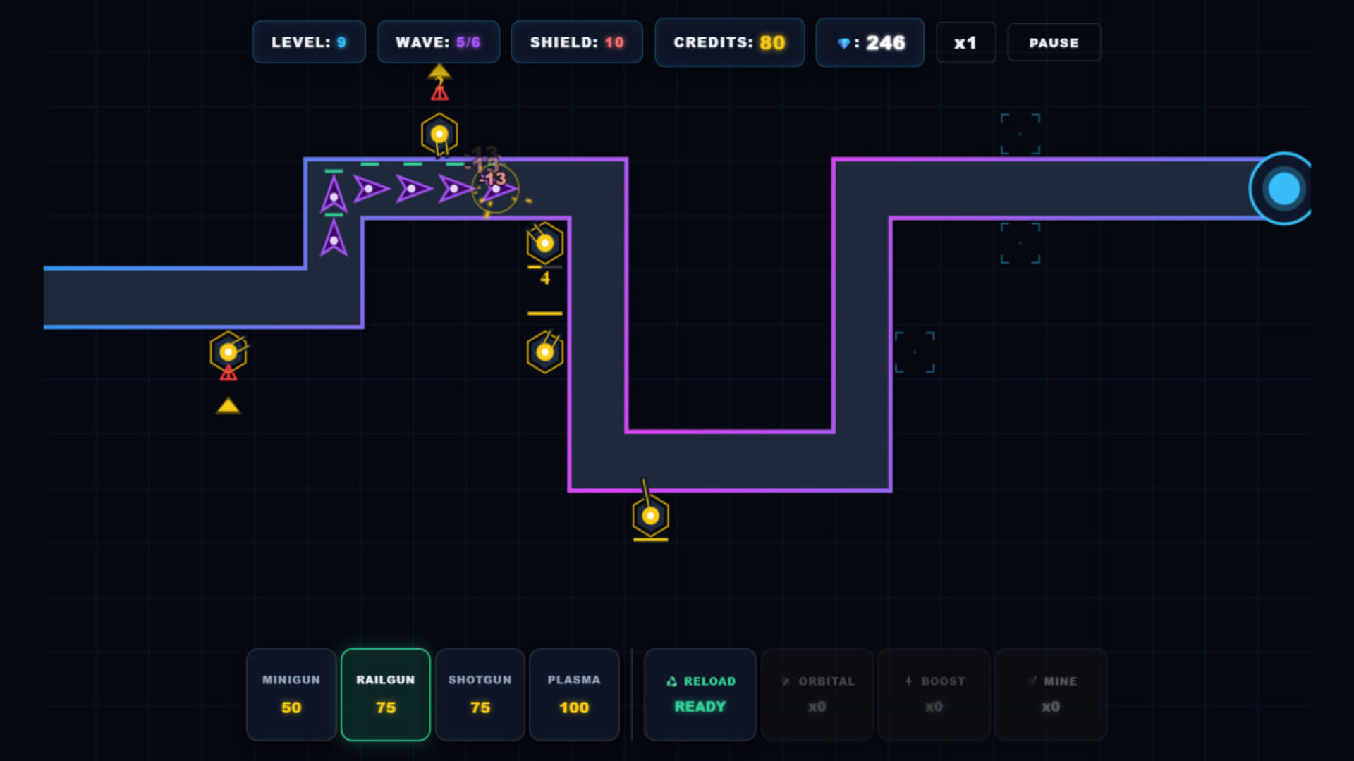 Cyber-tanks: Tower Defense — screenshot 5