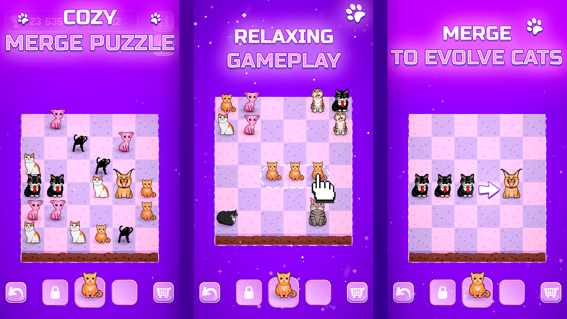 Cute Cat Town — screenshot 1
