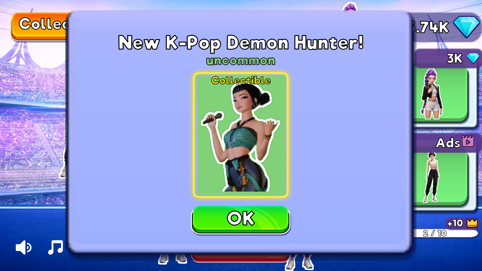 Rumi Huntrix K-Pop Hunters screenshot