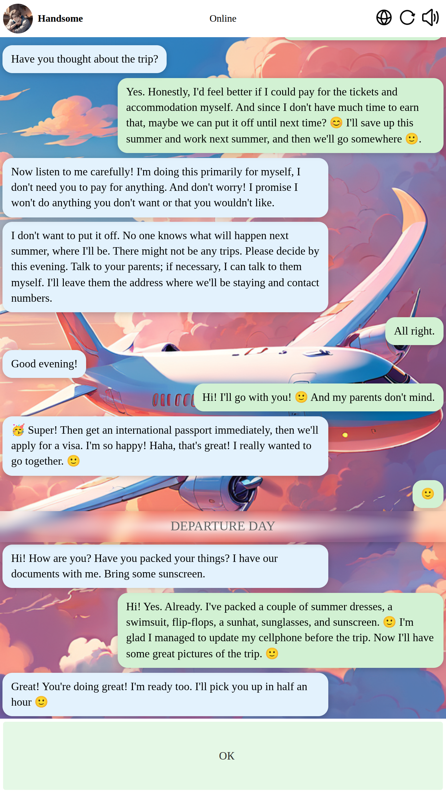 Chat with a handsome guy screenshot 4