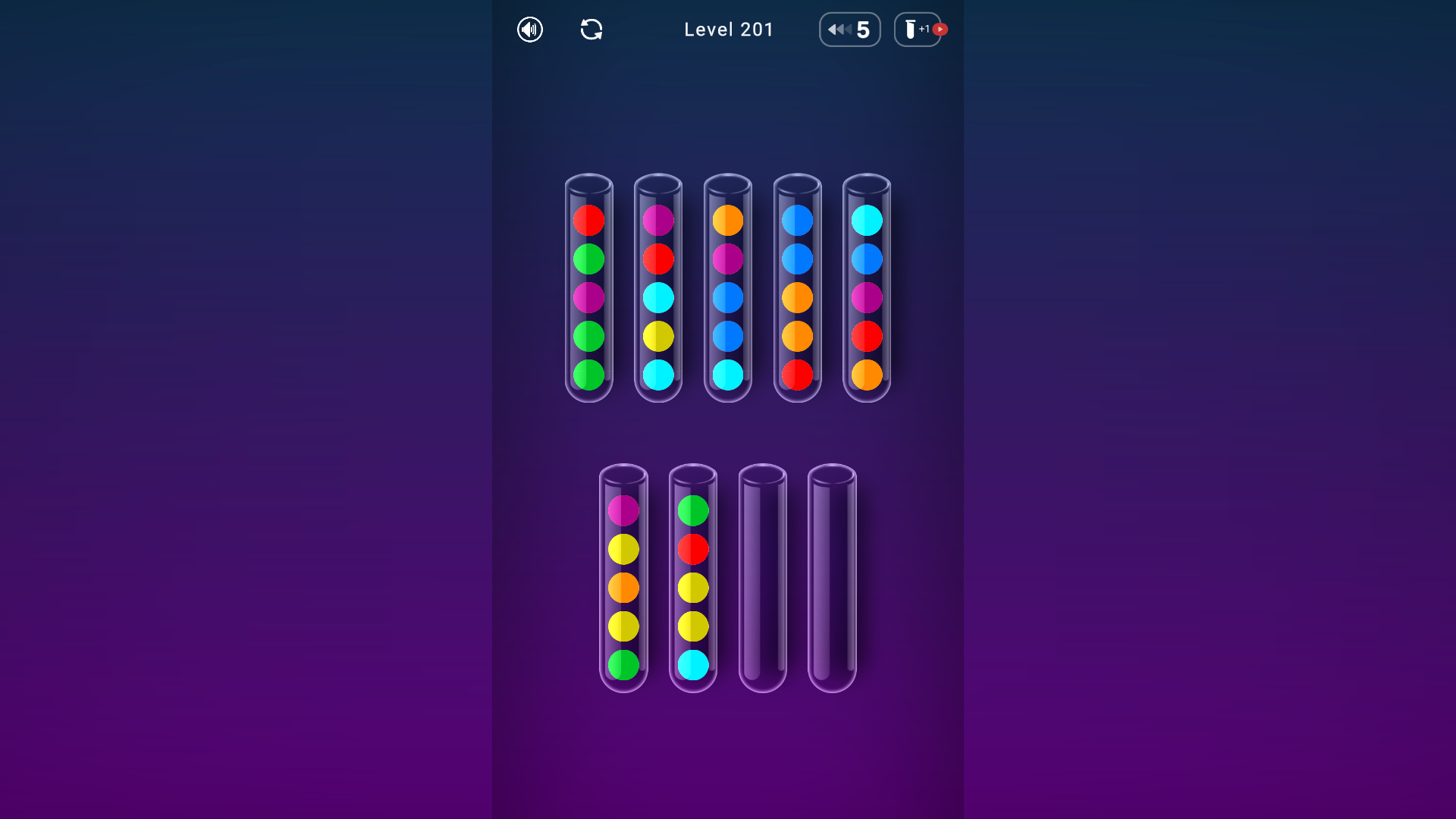 Color Ball Sort Puzzle screenshot