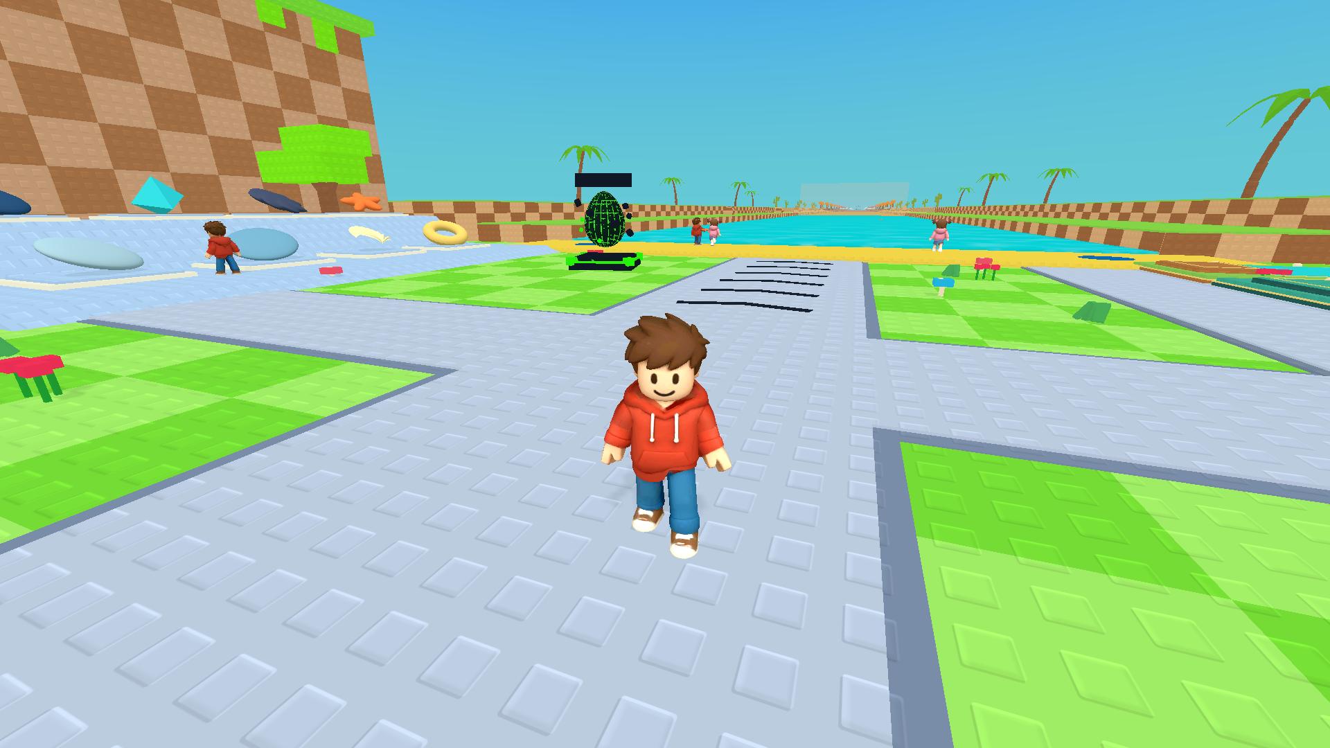 Obby: +1 Stone Skipping screenshot 1