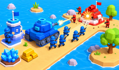 Blue vs Red: Craft and Battle